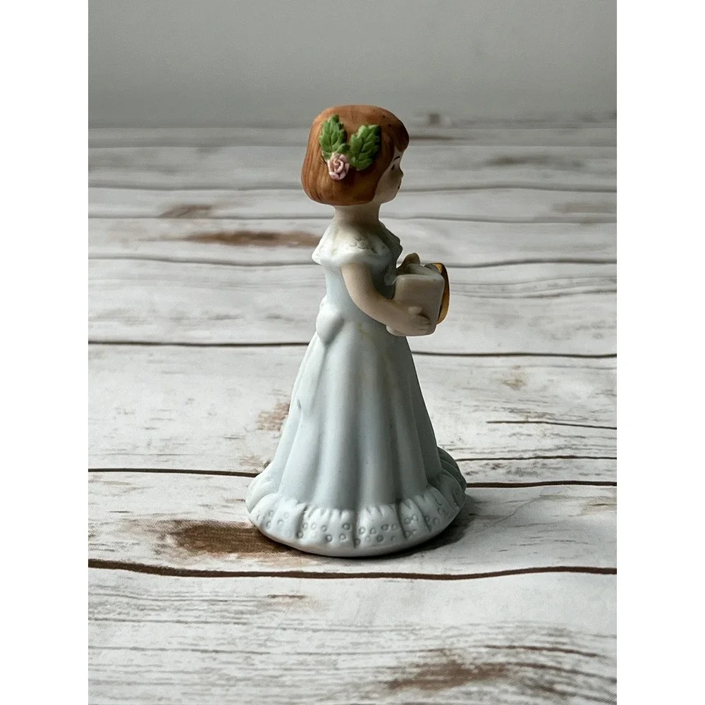 Enesco Growing Up Birthday‎ Girls Porcelain Figurines Lot of 4
